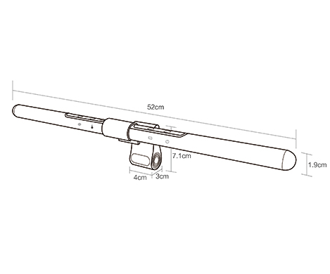 light that attaches to computer monitor