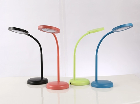 Colorful LED Table Lamp Simple Design Desk Lamp For Reading-6102