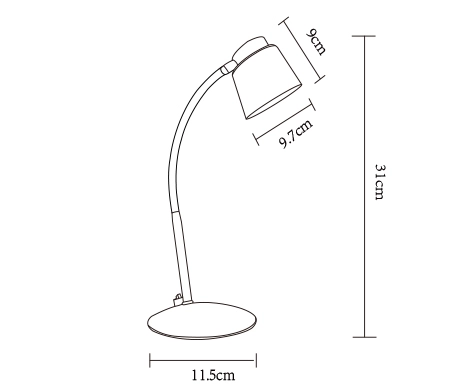 mini reading lamp ht8237