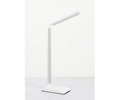 white desk lamp